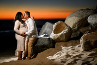 Milcah + Jason Baby Bump Beach