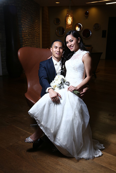 Bride and Groom portrait