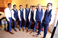 Groom with Groomsmen