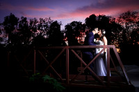 Golf course sunset photography